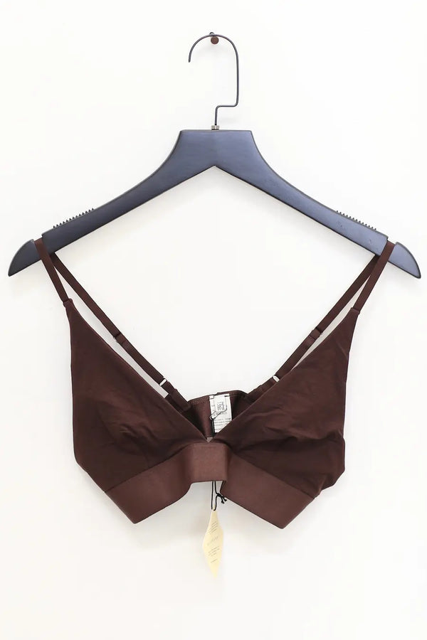 BASERANGE Bamboo fiber and cotton without steel ring wide brim bra series collection soft underwear France BAS-BRTR-BL-000-TACTILE BRTR1